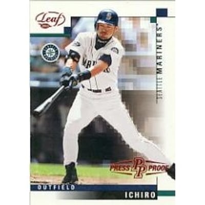 2003 Leaf Press Proofs Red #95 Ichiro Suzuki