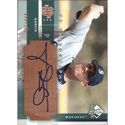 2003 SP Authentic Chirography Bronze #FG Freddy Garcia/100