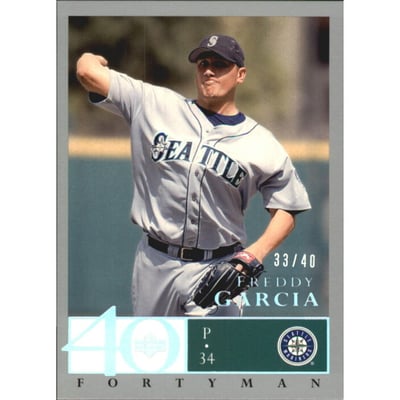 2003 Upper Deck 40-Man Rainbow #130 Freddy Garcia