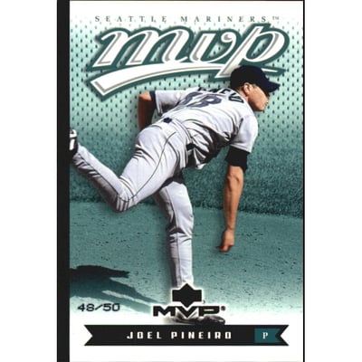 2003 Upper Deck MVP Black #188 Joel Piniero