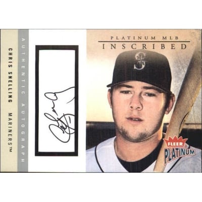 2004 Fleer Platinum Inscribed #CSN Chris Snelling/310