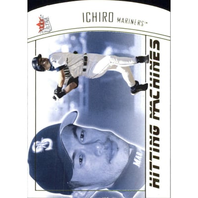 2004 Ultra Hitting Machines Die Cut #5 Ichiro Suzuki