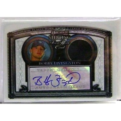 2005 Bowman Sterling #BL B.Livingston AU Jsy A RC