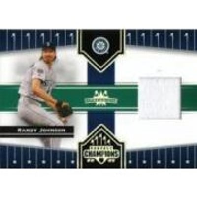 2005 Donruss Champions Impressions Material #137 Randy Johnson M's Jsy T3