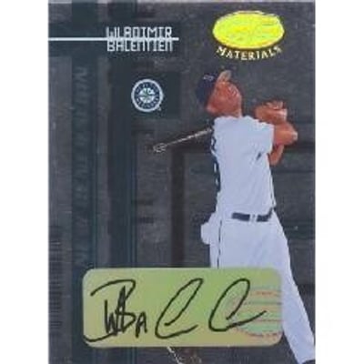 2005 Leaf Certified Materials #243 W.Balentien NG AU RC