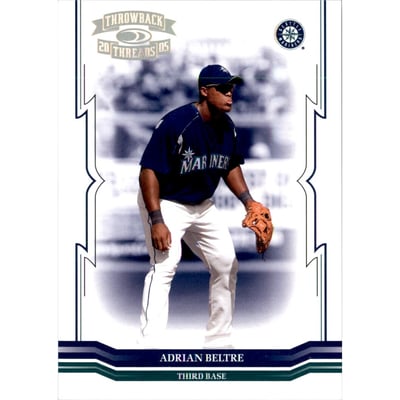2005 Throwback Threads Gold #190 Adrian Beltre