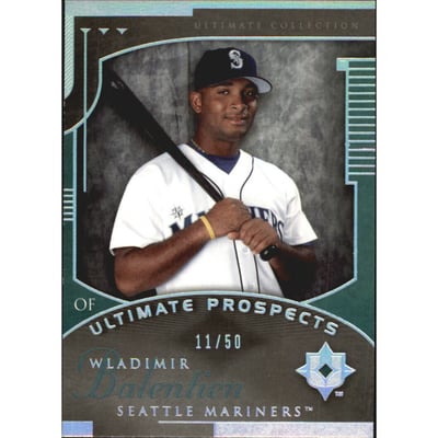 2005 Ultimate Collection Silver #210 Wladimir Balentien UP