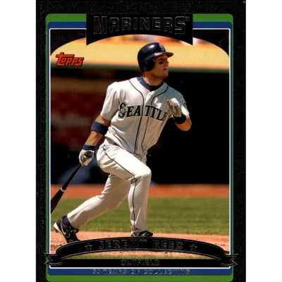 2006 Topps Black #19 Jeremy Reed