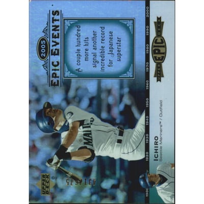 2006 Upper Deck Epic Events #EE6 Ichiro Suzuki