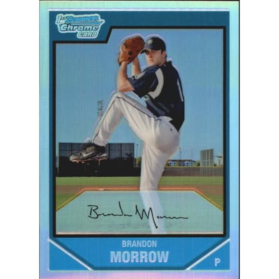 2007 Bowman Chrome Prospects Refractors #BC17 Brandon Morrow