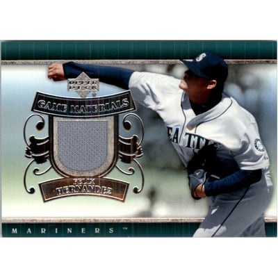2007 Upper Deck UD Game Materials #FH Felix Hernandez Jsy S1
