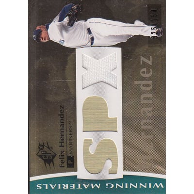 2008 SPx Winning Materials SPx 150 #FH Felix Hernandez
