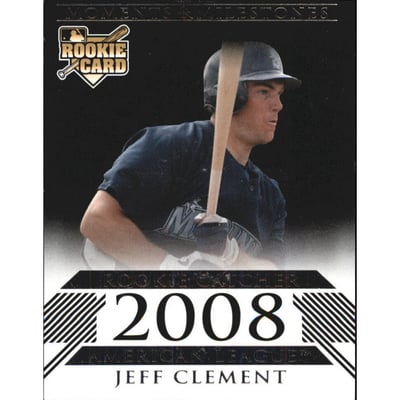2008 Topps Moments and Milestones Black #158 Jeff Clement