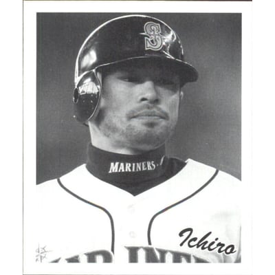 2008 Upper Deck Goudey Mini Blue Backs #260 Ichiro Suzuki 36 BW