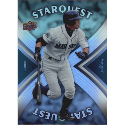 2008 Upper Deck StarQuest Super Rare #1 Ichiro Suzuki
