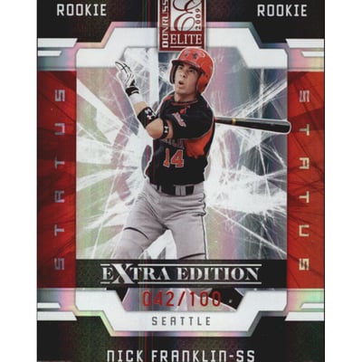 2009 Donruss Elite Extra Edition Status #91 Nick Franklin