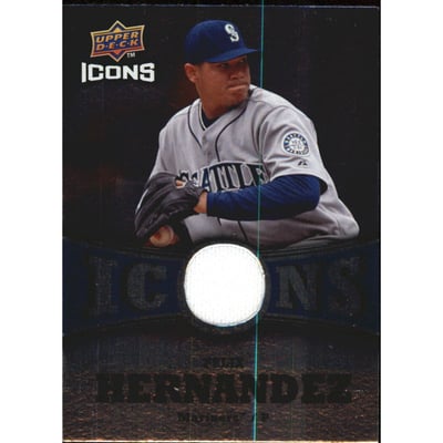 2009 Upper Deck Icons Icons Jerseys #FH Felix Hernandez