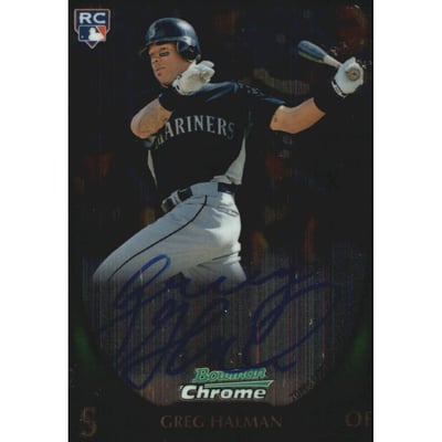 2011 Bowman Chrome Rookie Autographs #198 Greg Halman