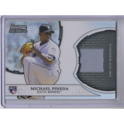 2011 Bowman Sterling Rookie Relics #MP Michael Pineda