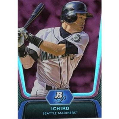 2012 Bowman Platinum Ruby #8 Ichiro Suzuki