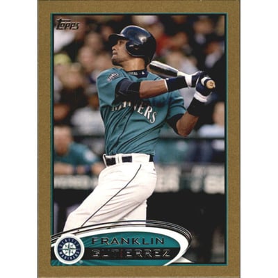 2012 Topps Mini Gold #286 Franklin Gutierrez