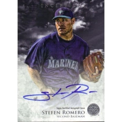 2013 Bowman Inception Prospect Autographs #SR Stefen Romero