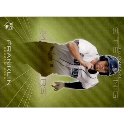 2013 Bowman Sterling Gold Refractors #31 Nick Franklin