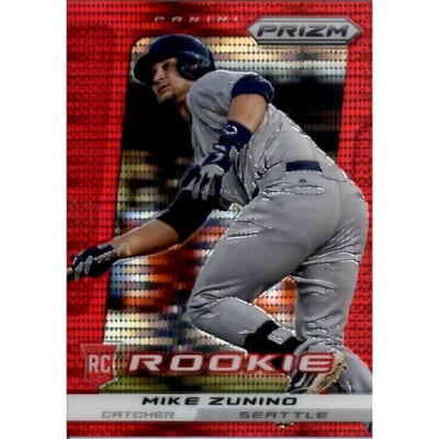 2013 Panini Prizm Prizms Red Pulsar #224 Mike Zunino