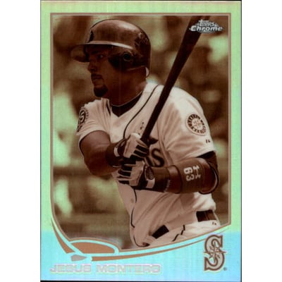 2013 Topps Chrome Sepia Refractors #3 Jesus Montero