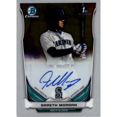 2014 Bowman Chrome Draft Draft Pick Autographs #BCAGM Gareth Morgan