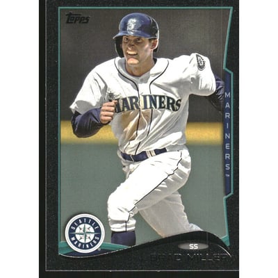 2014 Topps Black #342 Brad Miller