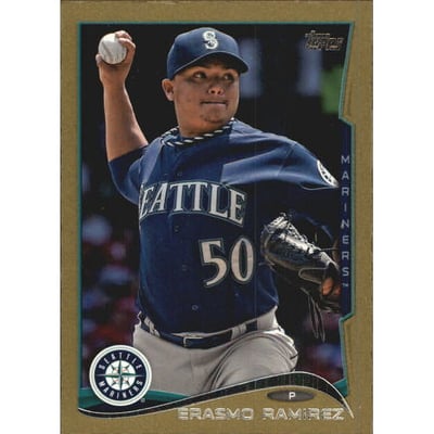 2014 Topps Mini Gold #128 Erasmo Ramirez