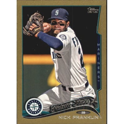 2014 Topps Mini Gold #169 Nick Franklin FS