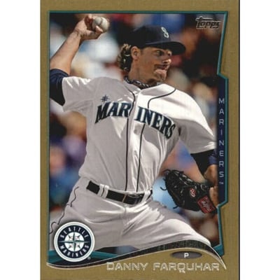 2014 Topps Mini Gold #244 Danny Farquhar