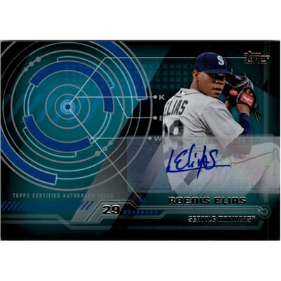 2014 Topps Trajectory Autographs #TARE Roenis Elias UPD