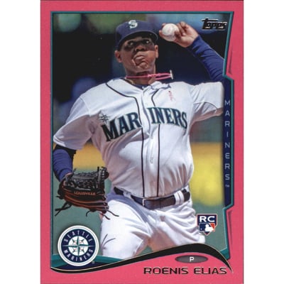 2014 Topps Update Pink #US220 Roenis Elias