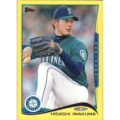 2014 Topps Yellow #65 Hisashi Iwakuma