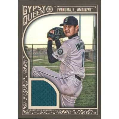 2015 Topps Gypsy Queen Relics #GQRHI Hisashi Iwakuma
