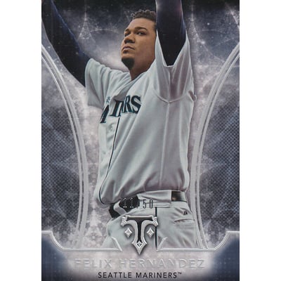 2015 Topps Triple Threads Onyx #53 Felix Hernandez