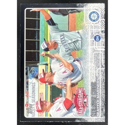 2015 Topps Update Black #US383 Nelson Cruz /64