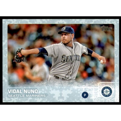 2015 Topps Update Snow Camo #US306 Vidal Nuno