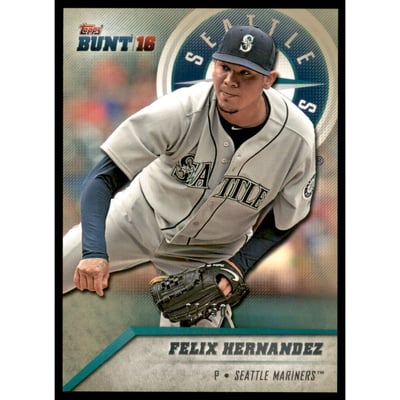 2016 Topps Bunt Topaz #38 Felix Hernandez