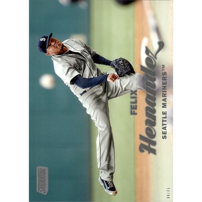 2017 Stadium Club 5x7 #150 Felix Hernandez