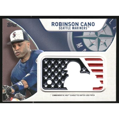 2017 Topps Independence Day MLB Logo Patch #IDMLRC Robinson Cano