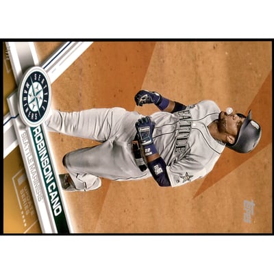2017 Topps Update 5x7 Gold #US152 Robinson Cano