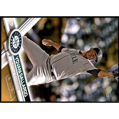 2017 Topps Update 5x7 Gold #US213 Yovani Gallardo