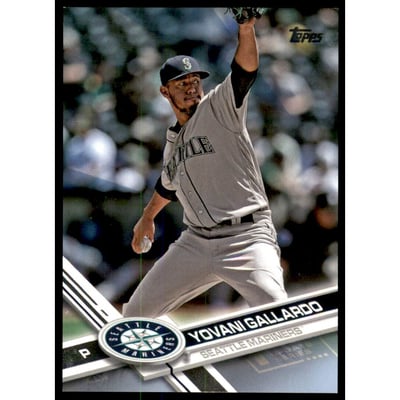 2017 Topps Update Father's Day Blue #US213 Yovani Gallardo