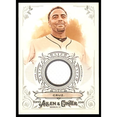 2018 Topps Allen and Ginter Relics #FSRBNC Nelson Cruz B