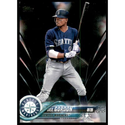 2018 Topps Black #590 Dee Gordon