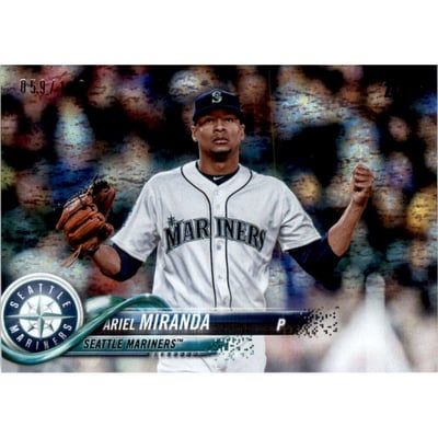 2018 Topps Factory Set Foilboard #116 Ariel Miranda